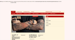 Desktop Screenshot of guide-tattoo.fr